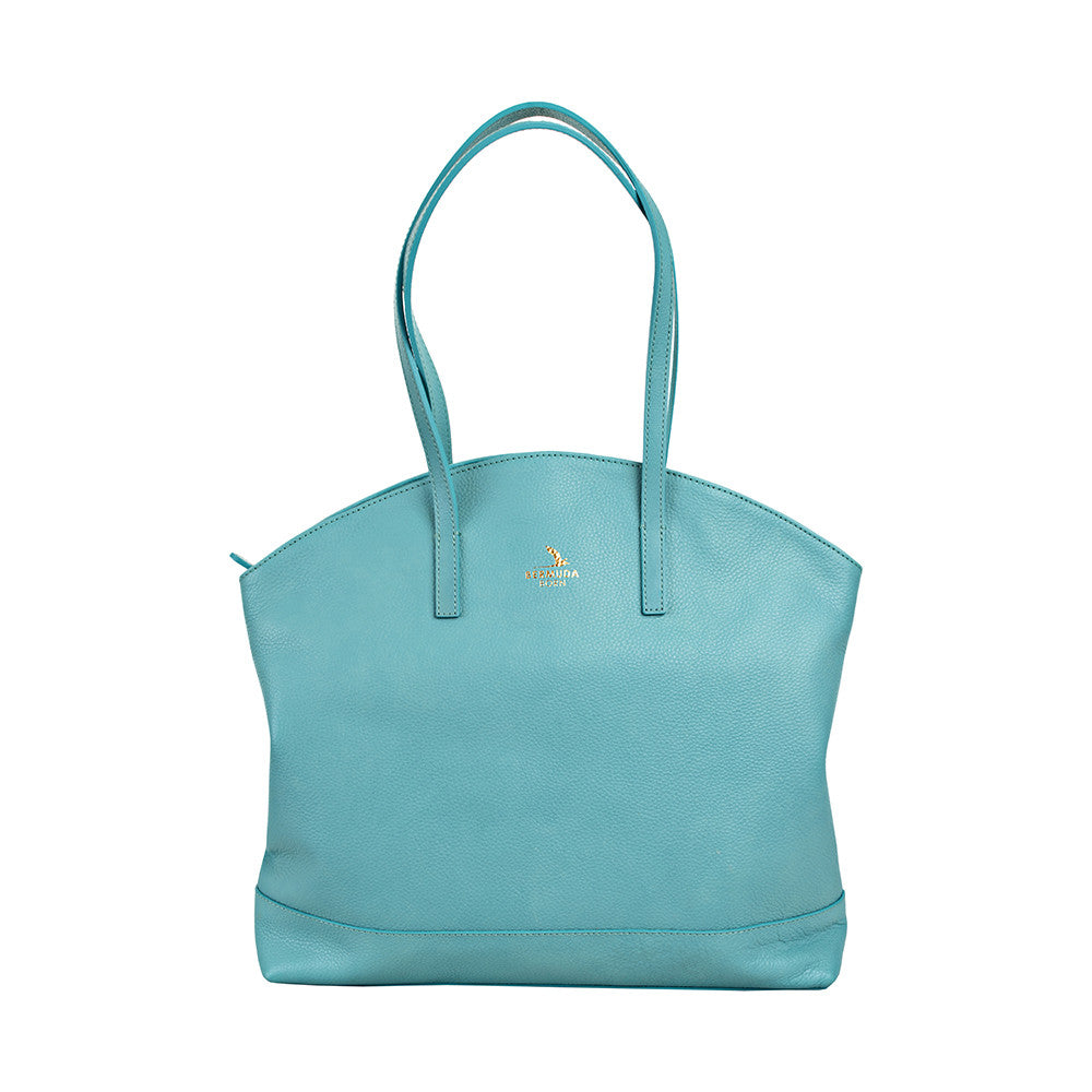 Aqua Warwick Tote Bag